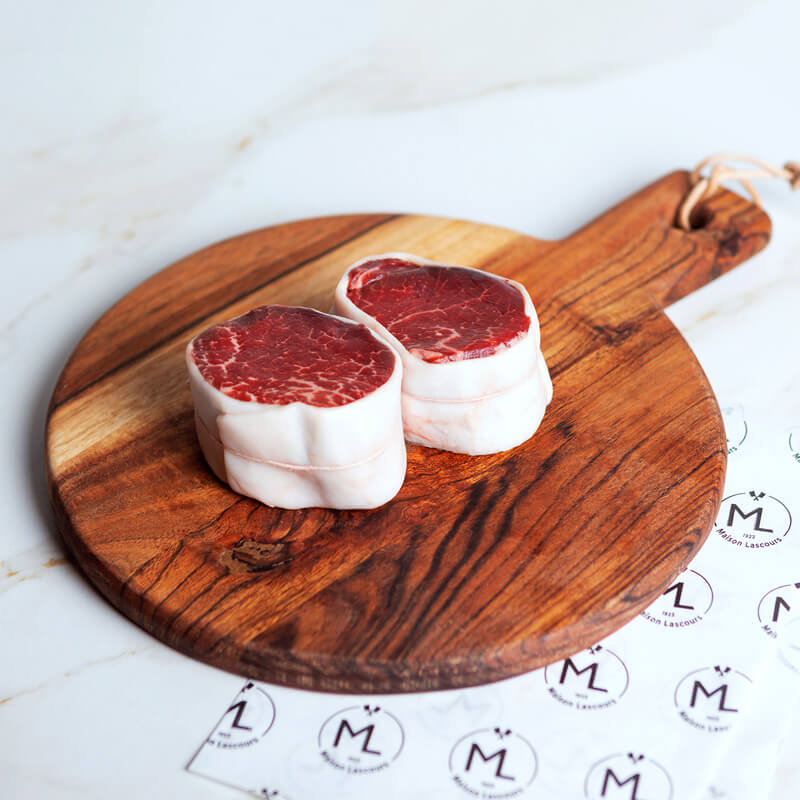 Maison Lascours Tournedos Filet Black Pearl bœuf 2 x 200 g