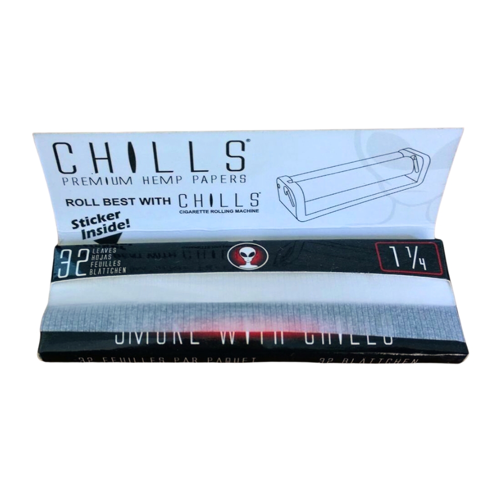 Chills Alien papier à rouler chanvre 1 1/4 boîte 24