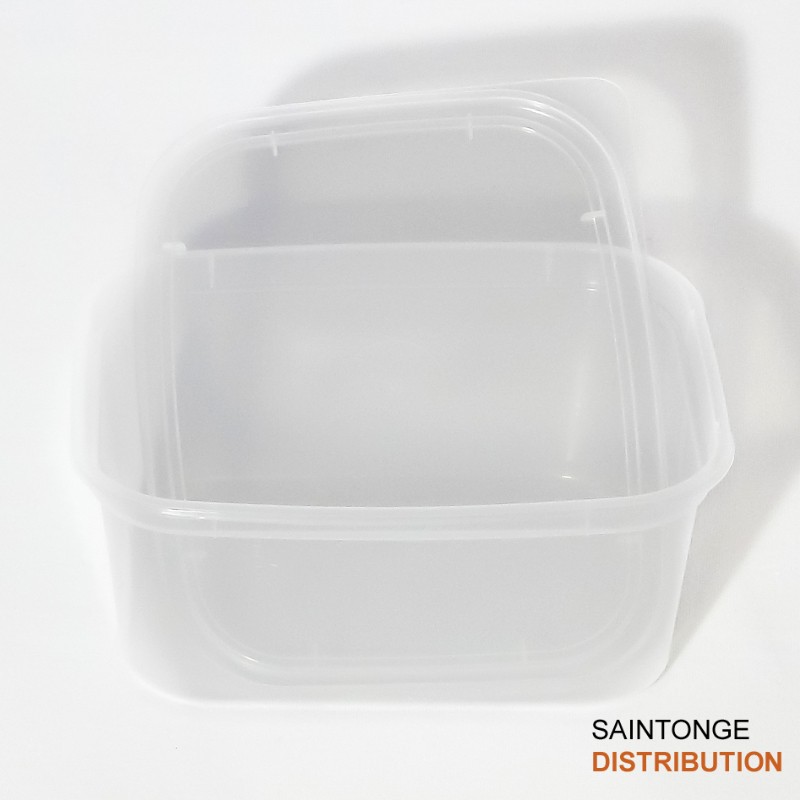 Saintonge Emballages Barquette PRESTIPACK RC900 900 cc couvercle