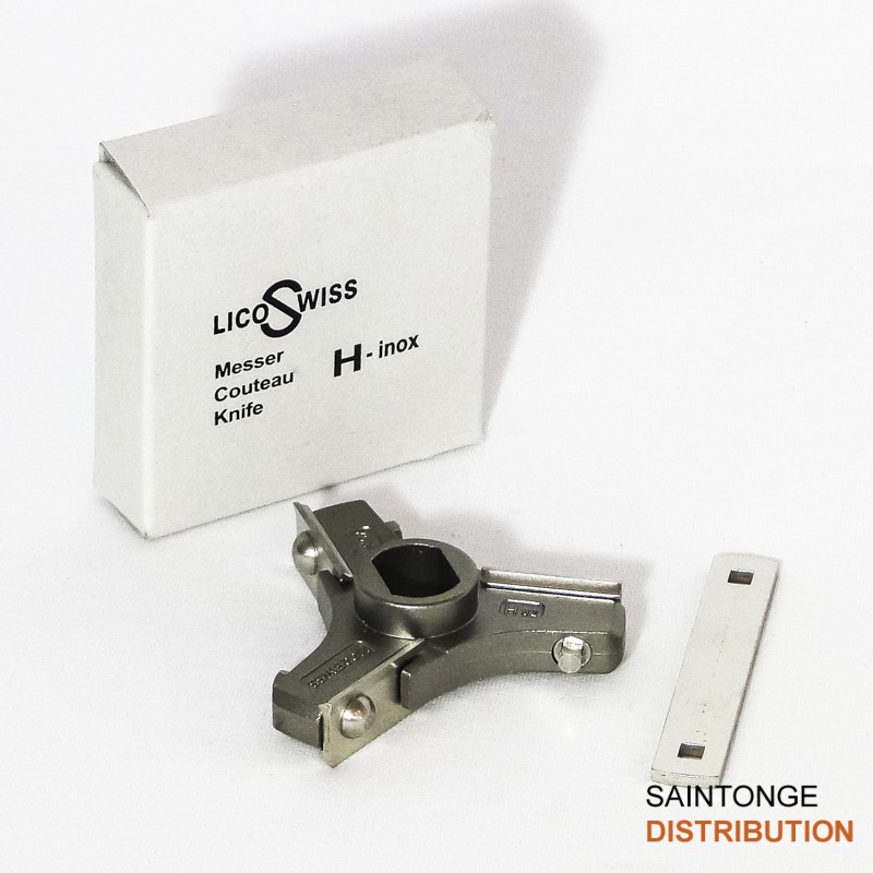 Saintonge Consommables Couteau Lico Swiss H82 Hachoir 3 Ailes