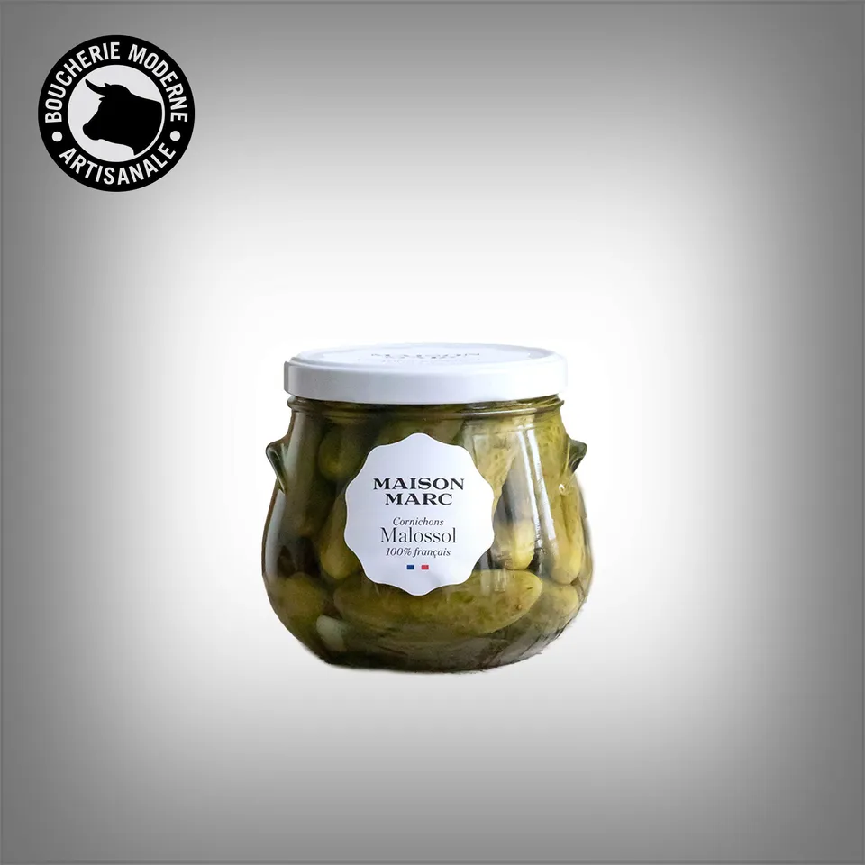 Boucherie Moderne Maison Marc cornichons Malossol 420g