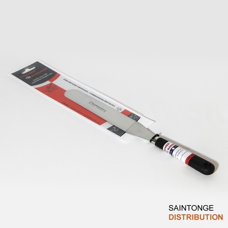Fischer Bargoin spatule pâtissière droite inox polyvalente