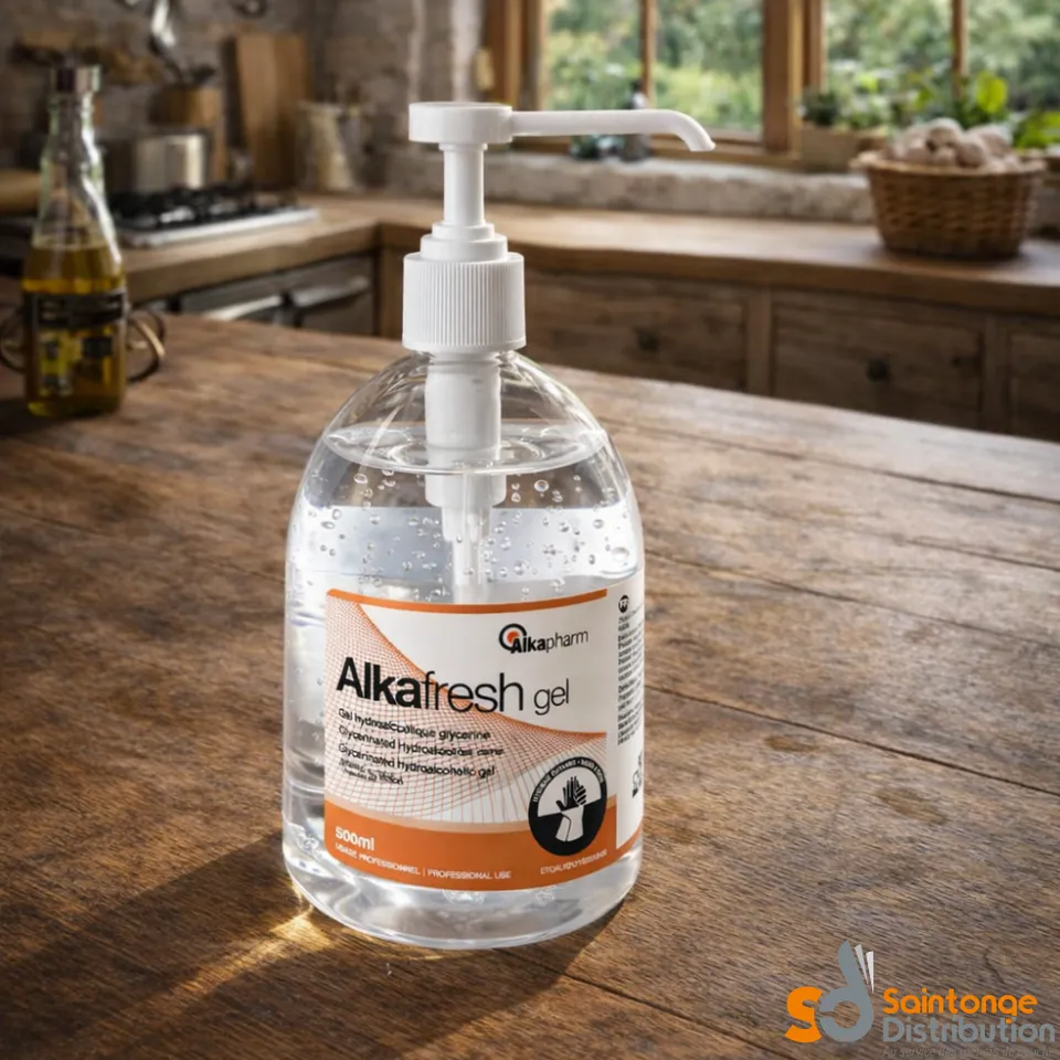 Saintonge Distribution gel hydroalcoolique 500ml mains