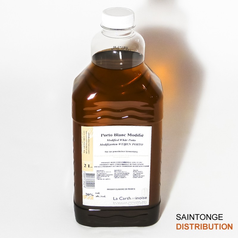 Porto blanc modifié 20% 2 litres charcuterie