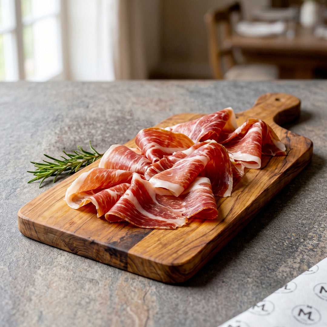 Maison Lascours Charcuteries Jambon Serrano Réserve 100g Jabugo