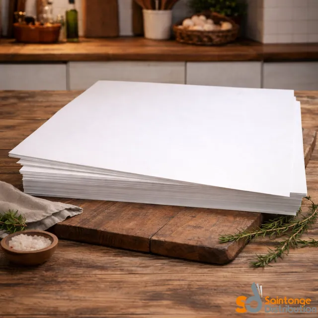 Saintonge feuilles papier blanc 50x70cm 20kg