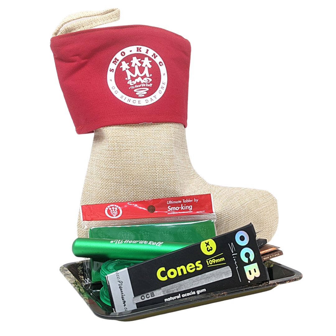 SMO Christmas coffret fumeur chaussette chanvre mini