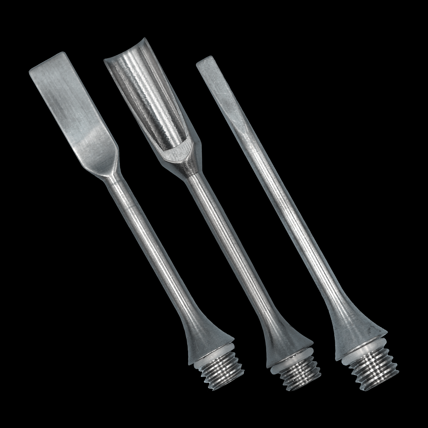 Titanium Tool Kit dabber titane 3 pièces grade 2