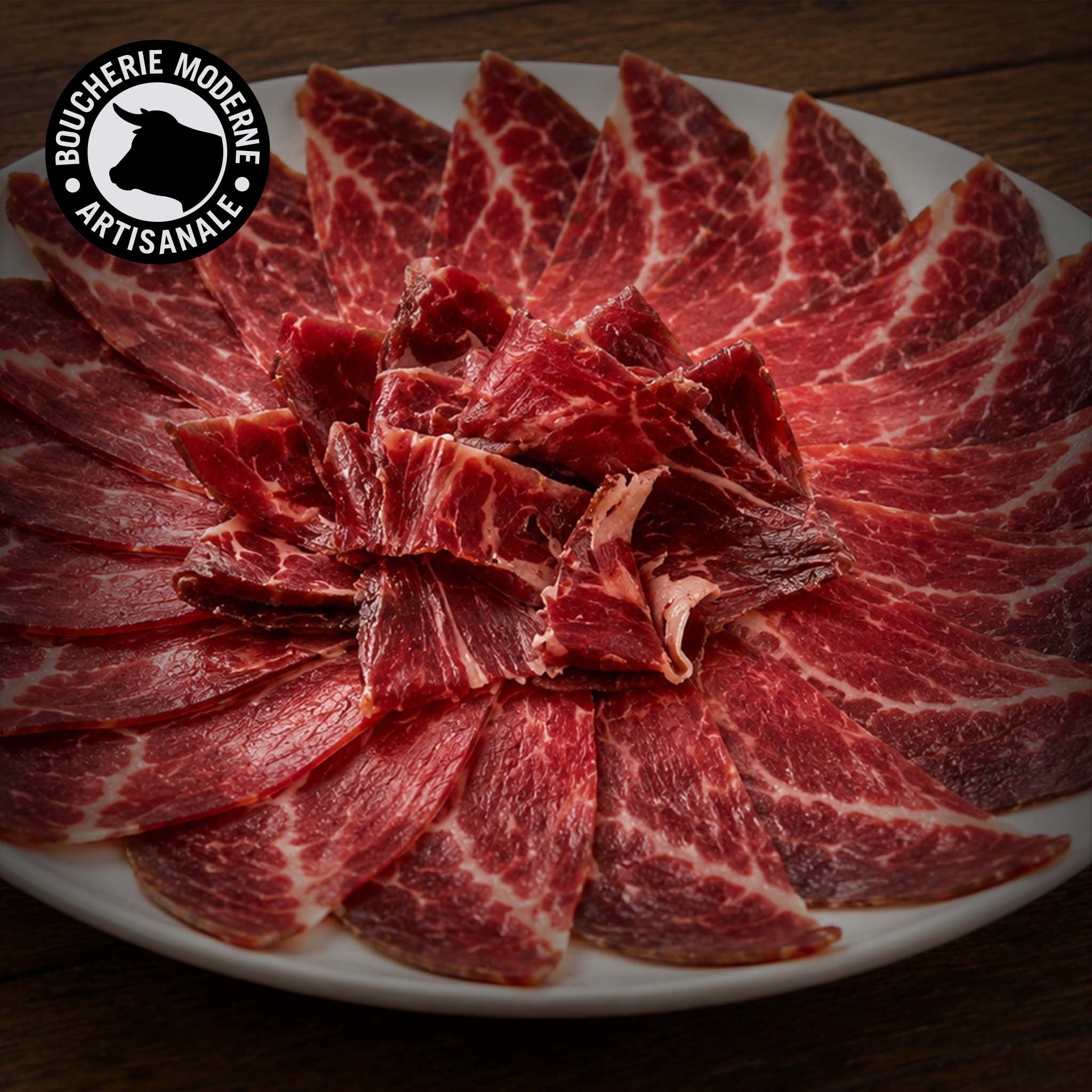 Boucherie Moderne CHARCUT' Cecina charcuterie 100g bœuf fumé