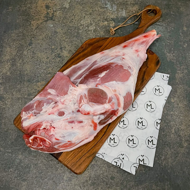 Maison Lascours Agneau Gigot Brut avec os viande 2,8kg