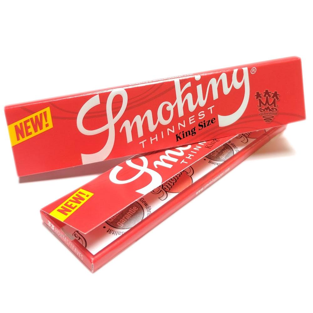 Smoking Thinnest feuilles King Size Slim ultra fines