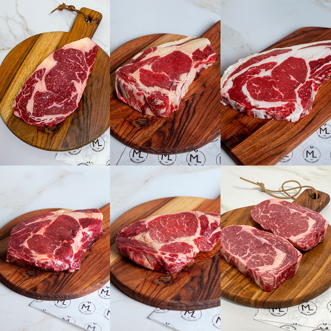 Maison Lascours Coffret Découverte Entrecôtes Bœuf assortiment