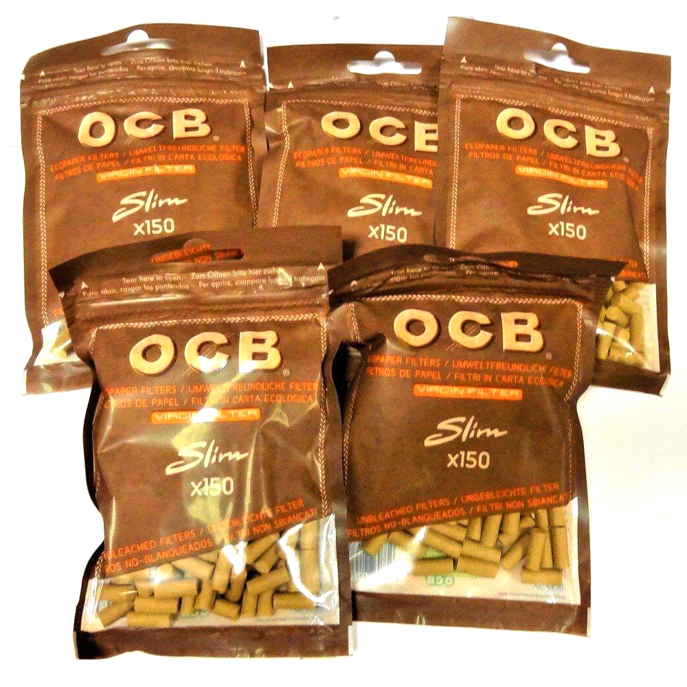 OCB Virgin filtres papier eco sachet 150 biodegradables