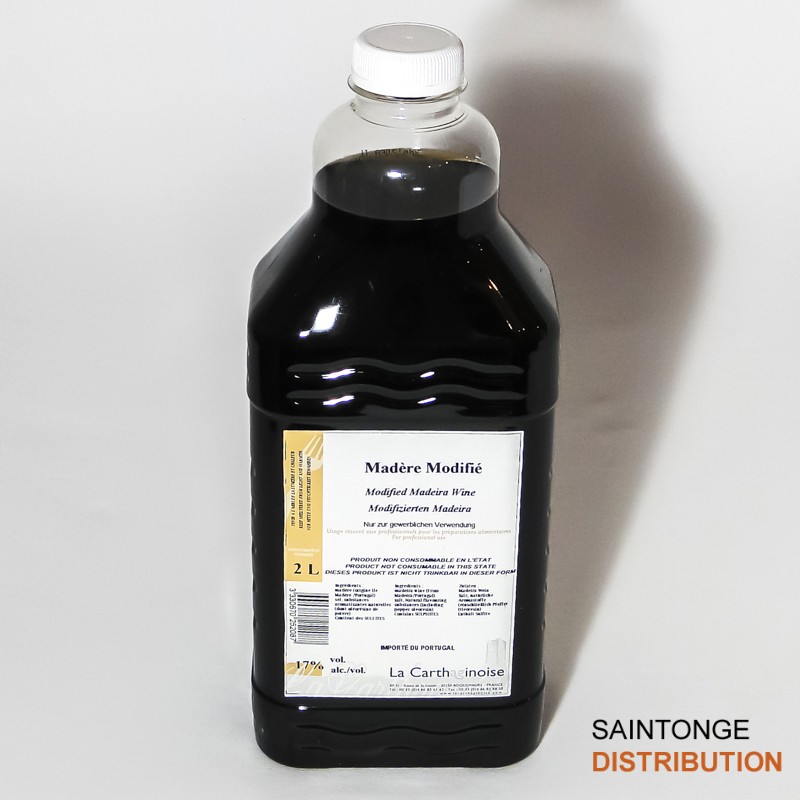 Saintonge Consommables Madère modifié 17% vin 2 litres