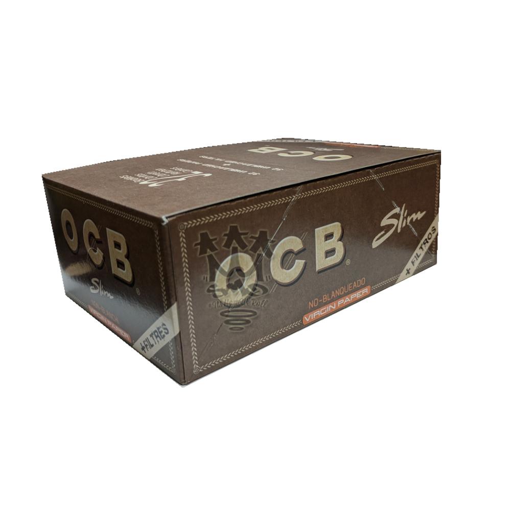 OCB Virgin Connoisseur feuilles à rouler king size slim + filtres