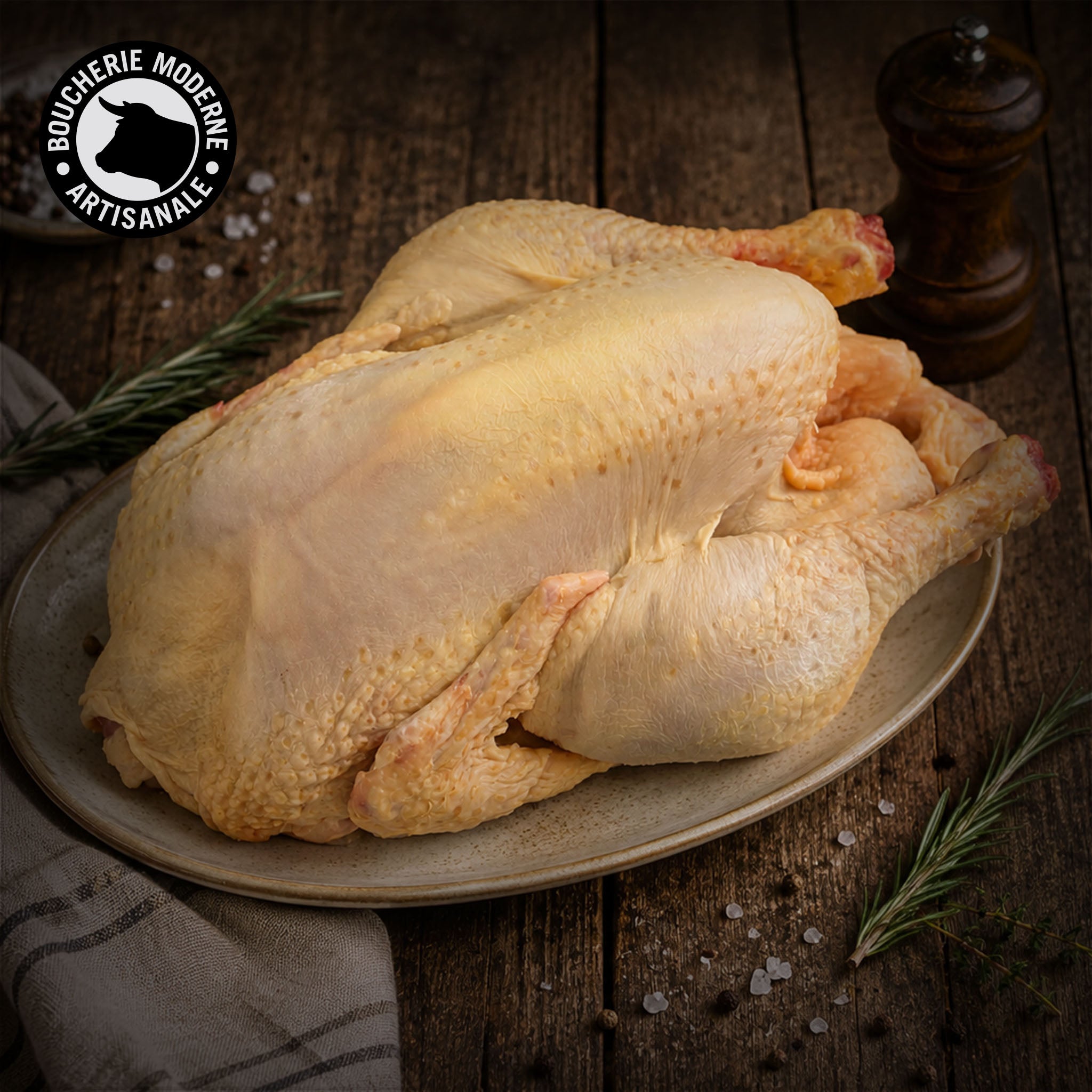 Poulet fermier entier 2kg plein air