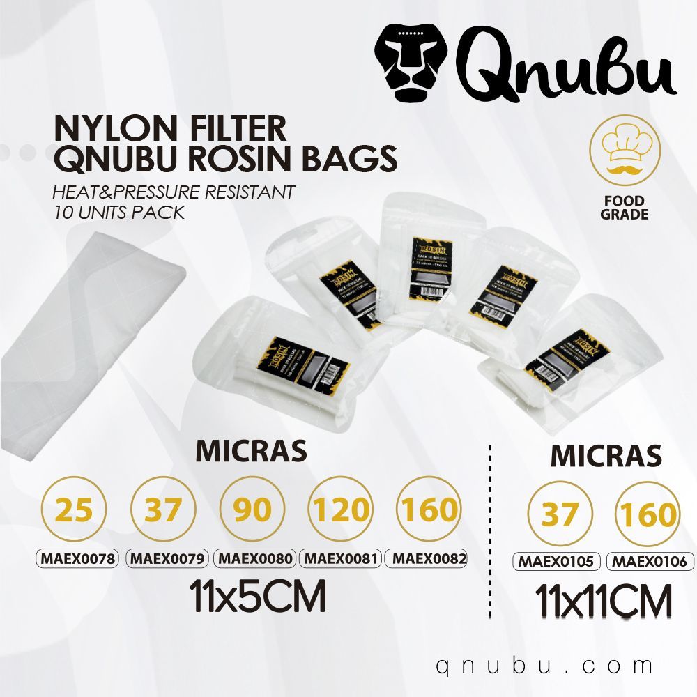 Qnubu sachets rosin press 11x5cm lot de 10