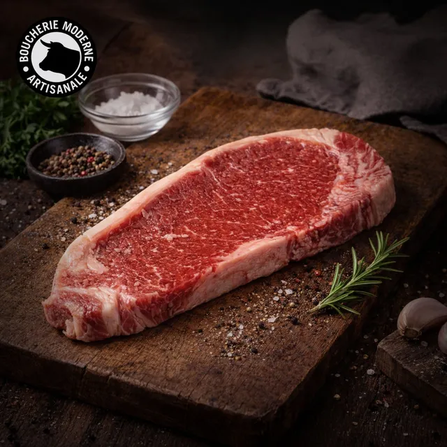 Boucherie Moderne Bœuf Faux-filet Limousine Maturé viande 500g tendre
