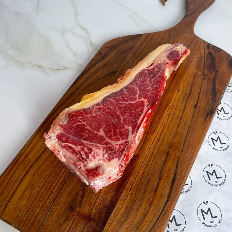 Maison Lascours Black Pearl L-bone bœuf 600 g os