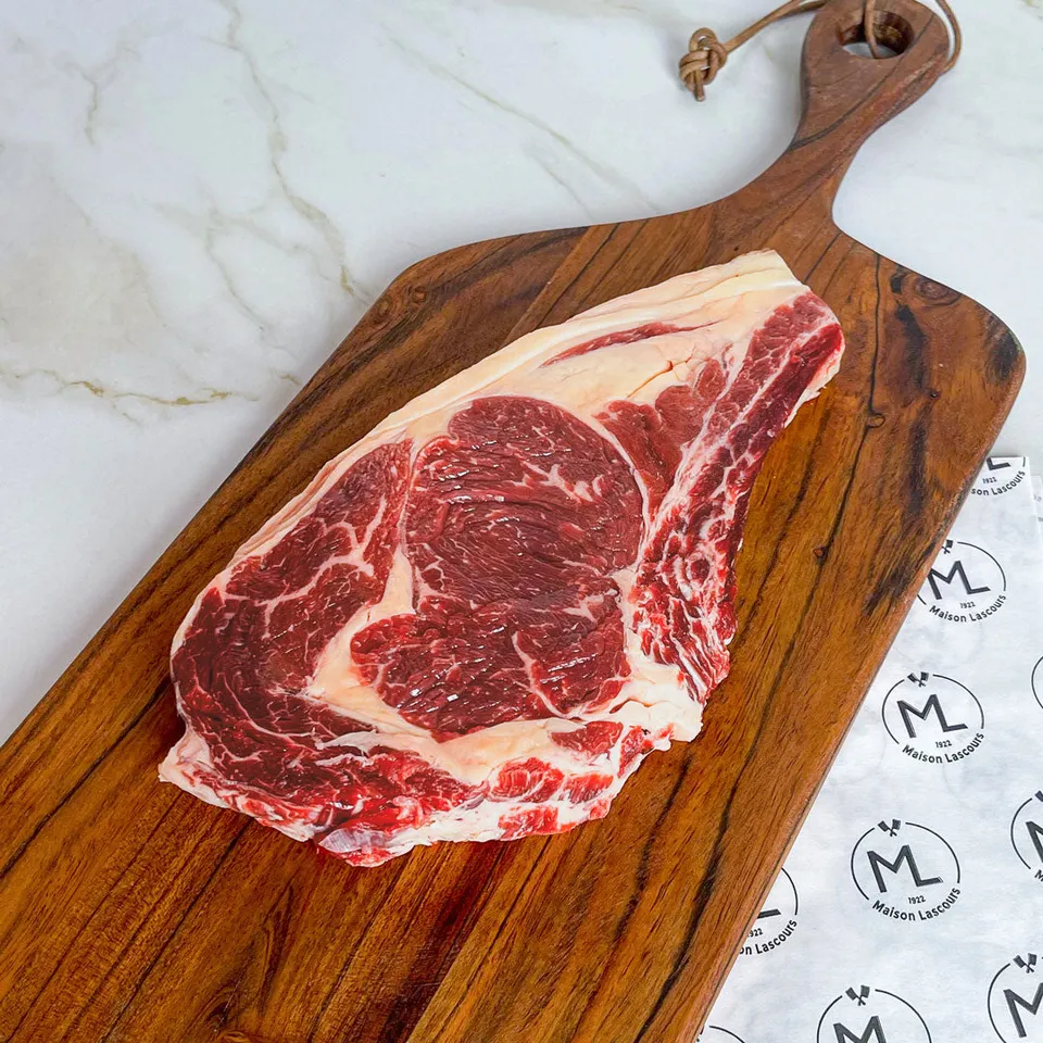 Maison Lascours Viande de Bœuf Entrecôte Aubrac 500g race française
