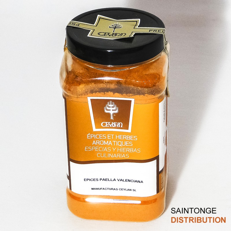 Saintonge Distribution épices paëlla boîte 1 kg poudre