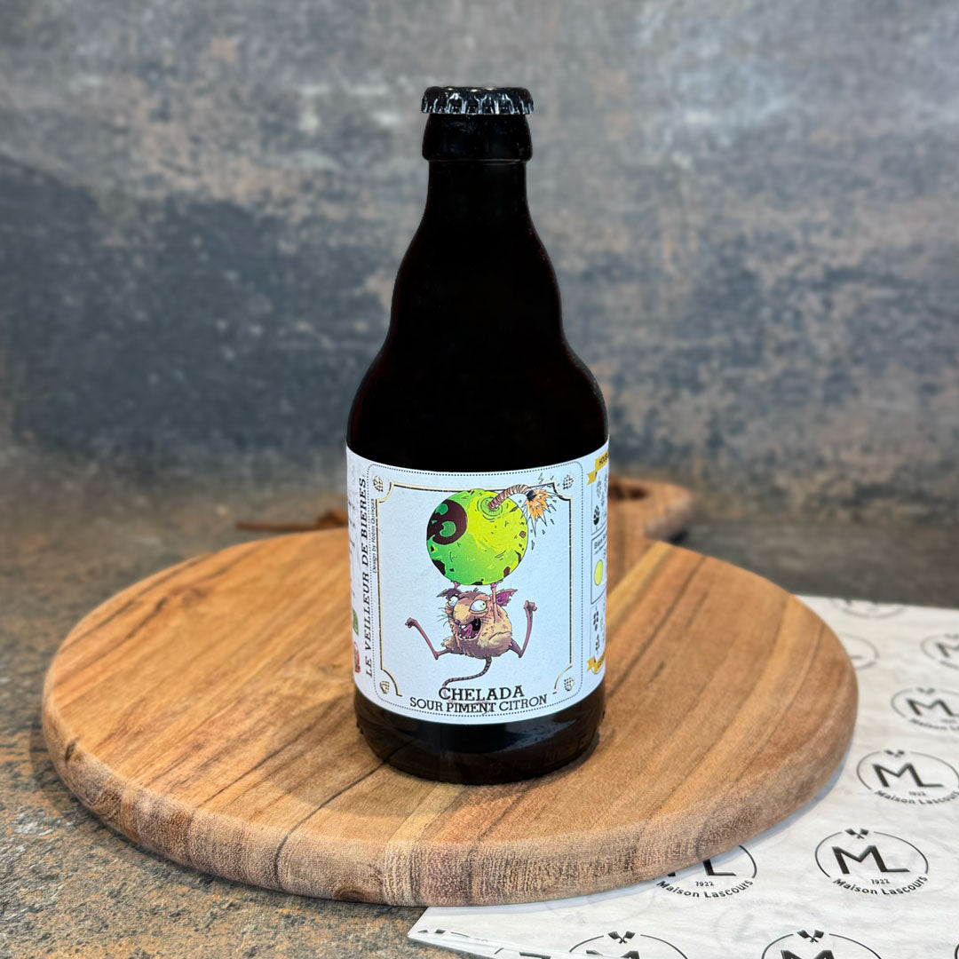 La Muretaine Bière Blanche Citron Pimentée Bio 33cl