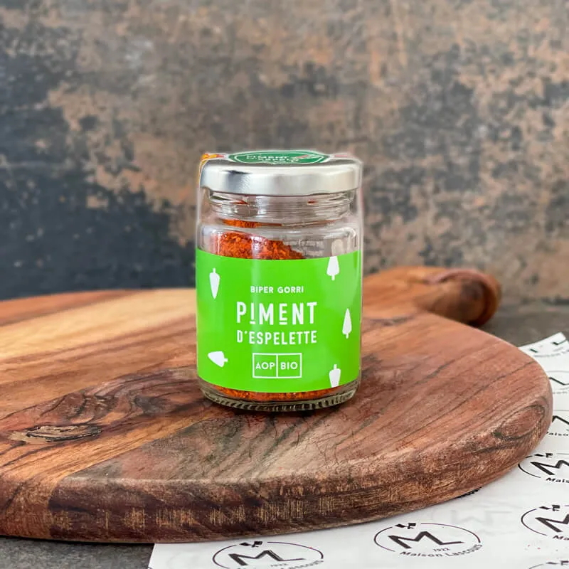 Maison Lascours Piment d'Espelette AOP Bio Poudre 40g
