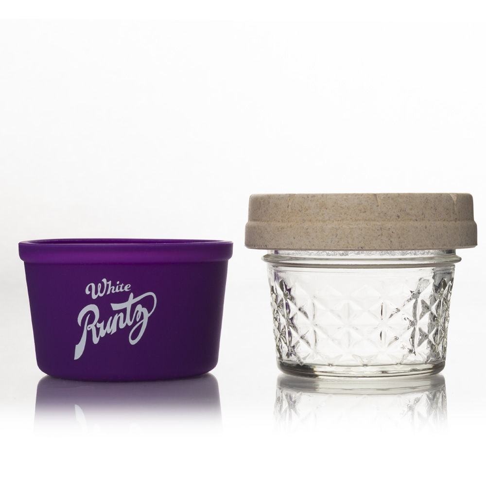 Smo King Storage & Bumpboxx bocal verre violet 4oz Runtz