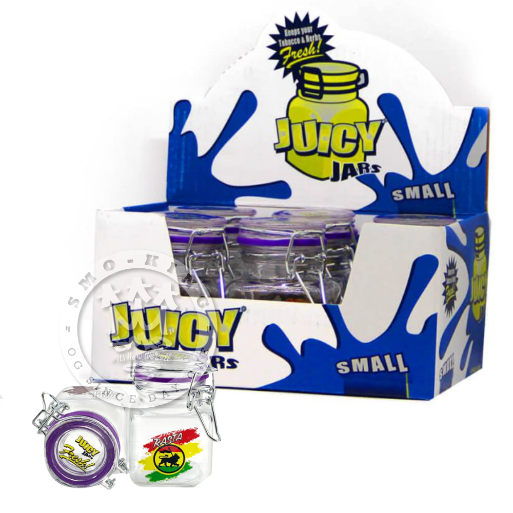 Juicy Jay's Jars lot 6 bocaux verre hermétiques conservation