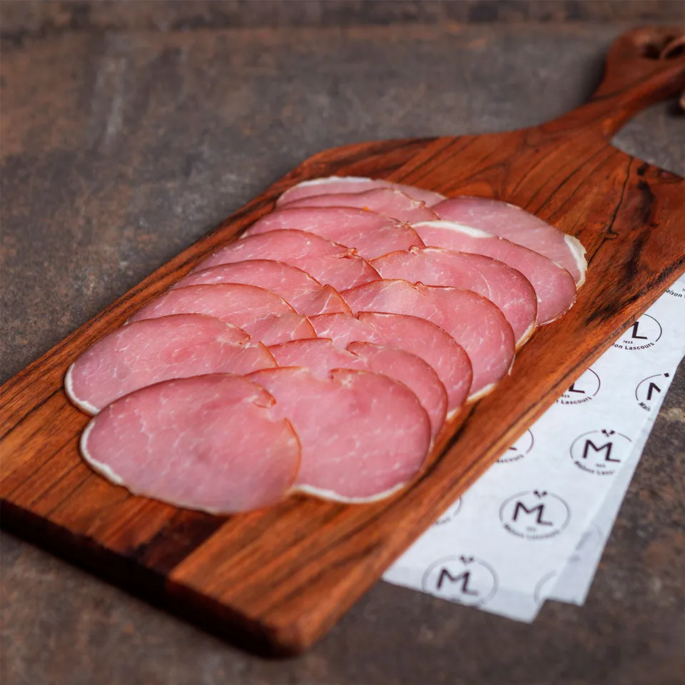 Maison Lascours Charcuterie Bacon Fumé 100g 9 Tranches