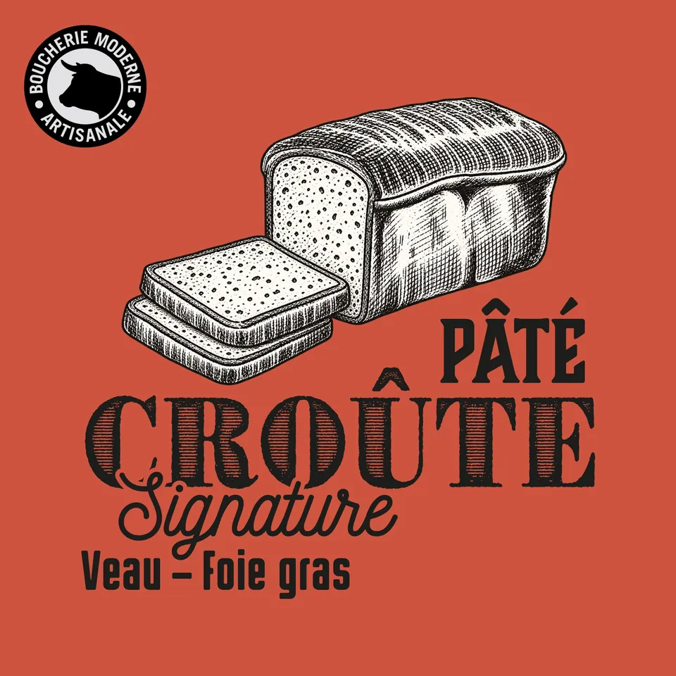 Boucherie Moderne ÉPICERIE Pâté en croûte Signature 200g