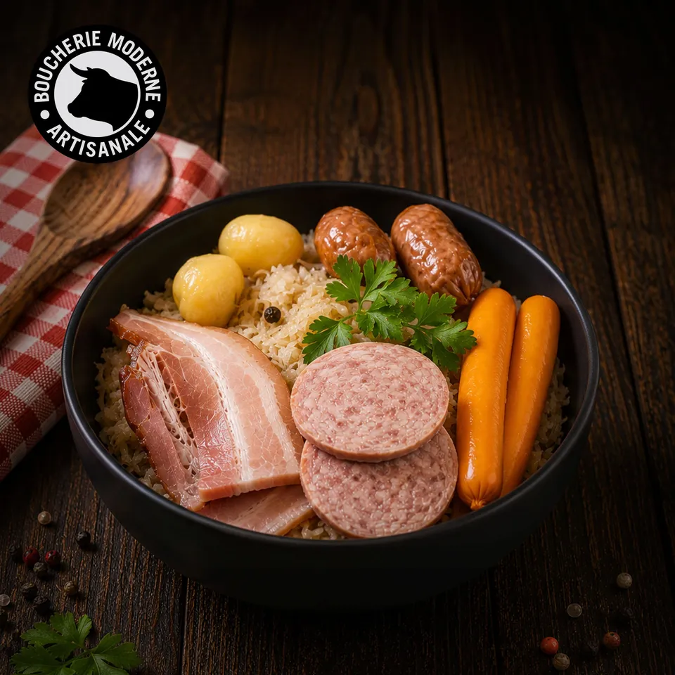 Boucherie Moderne ÉPICERIE Choucroute garnie alsacienne 680g