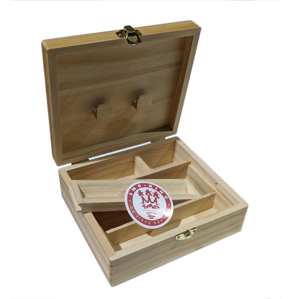 Smo King T3 Rolling Supreme boîte bois 17 x 15 cm