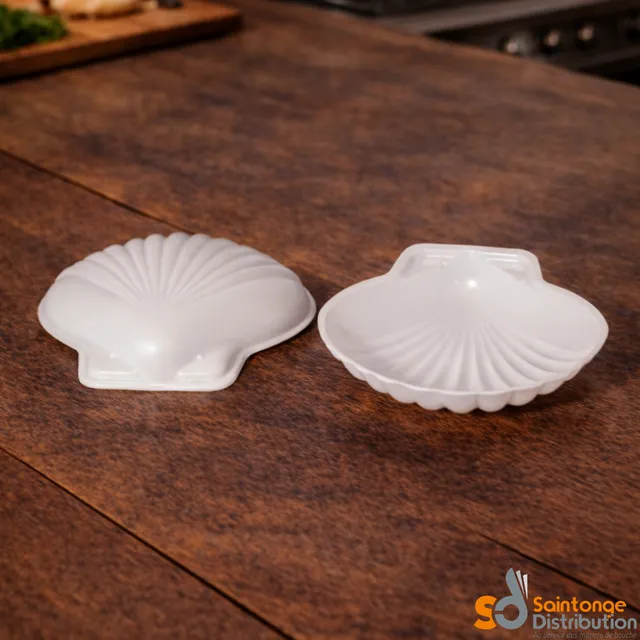 Saintonge Distribution Emballages Coquille plastique N°2 185 ml