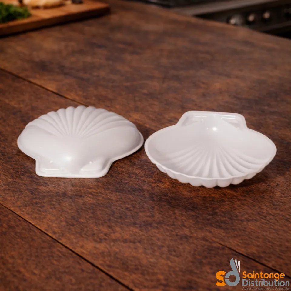 Saintonge Distribution Emballages Coquille plastique N°2 185 ml