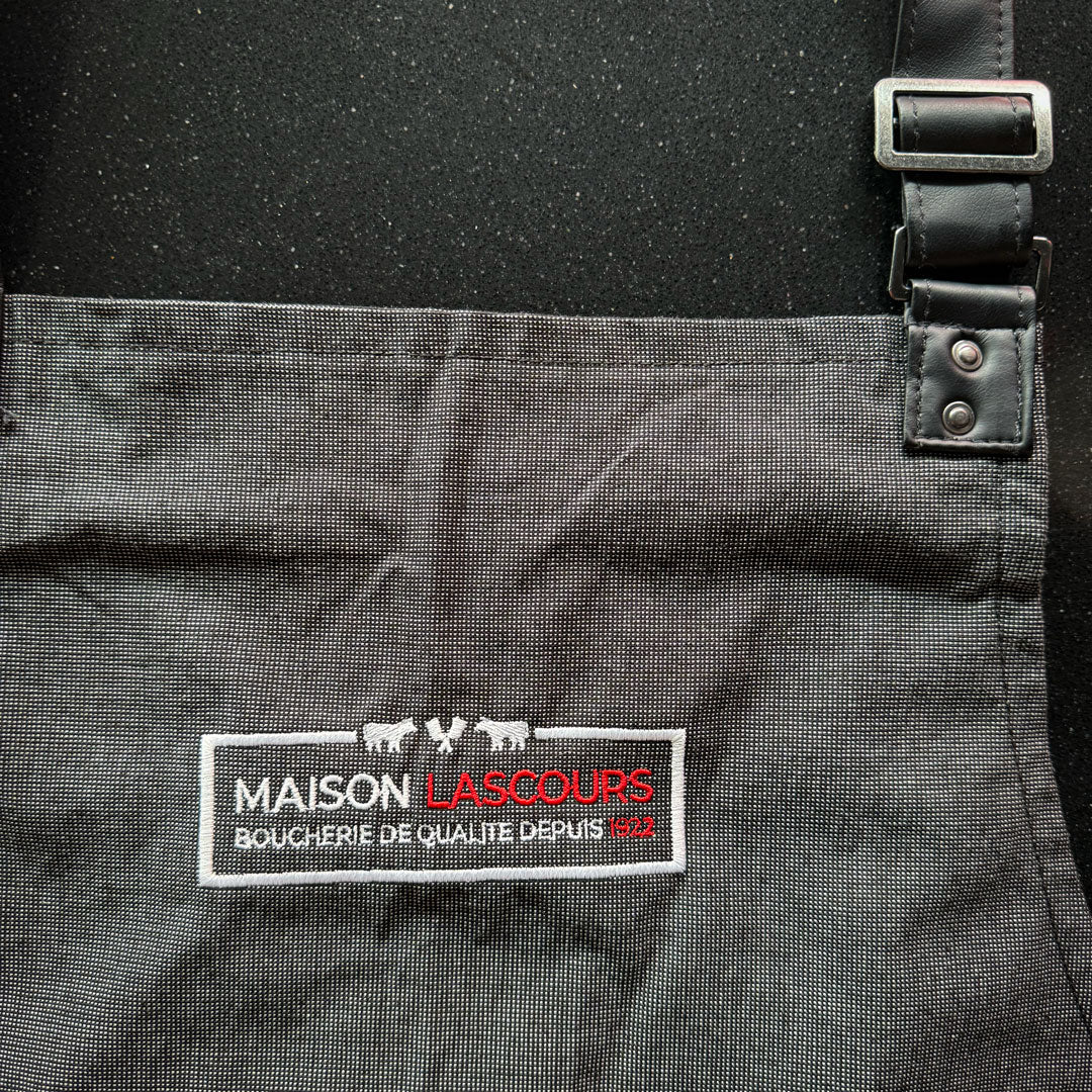Maison Lascours Accessoires Tablier Toile Coton Broderie Logo