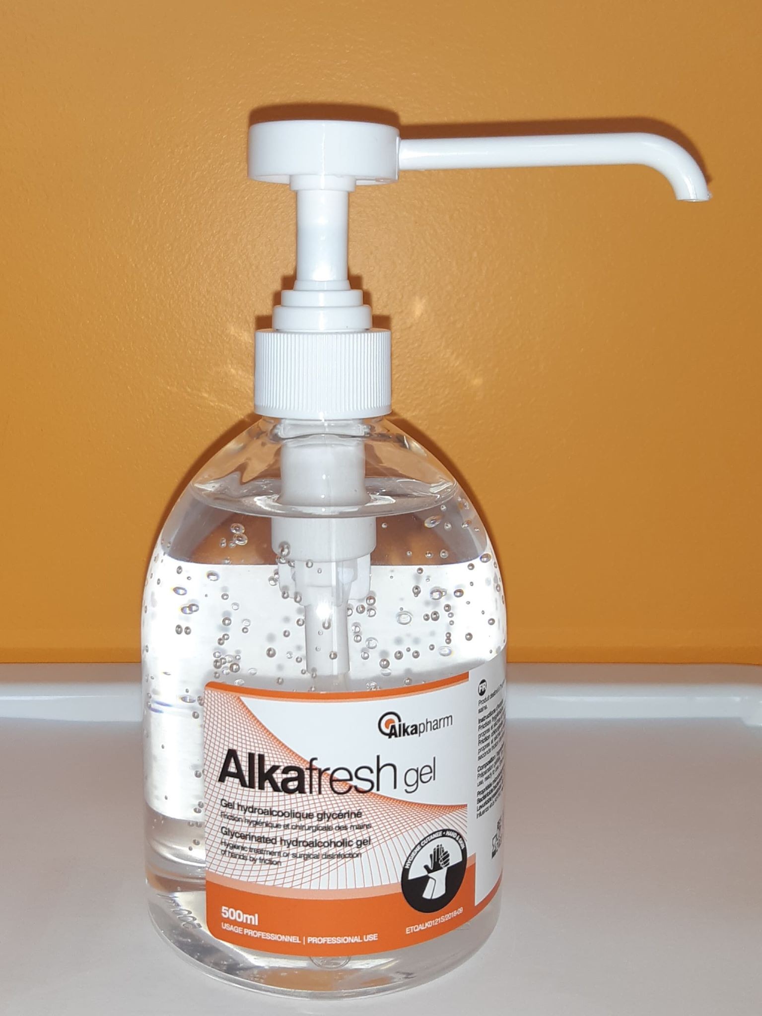 Saintonge Distribution gel hydroalcoolique 500ml mains