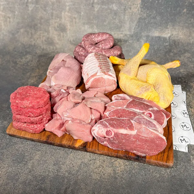 Maison Lascours Colis du Boucher Repas de Famille colis viandes 7 viandes