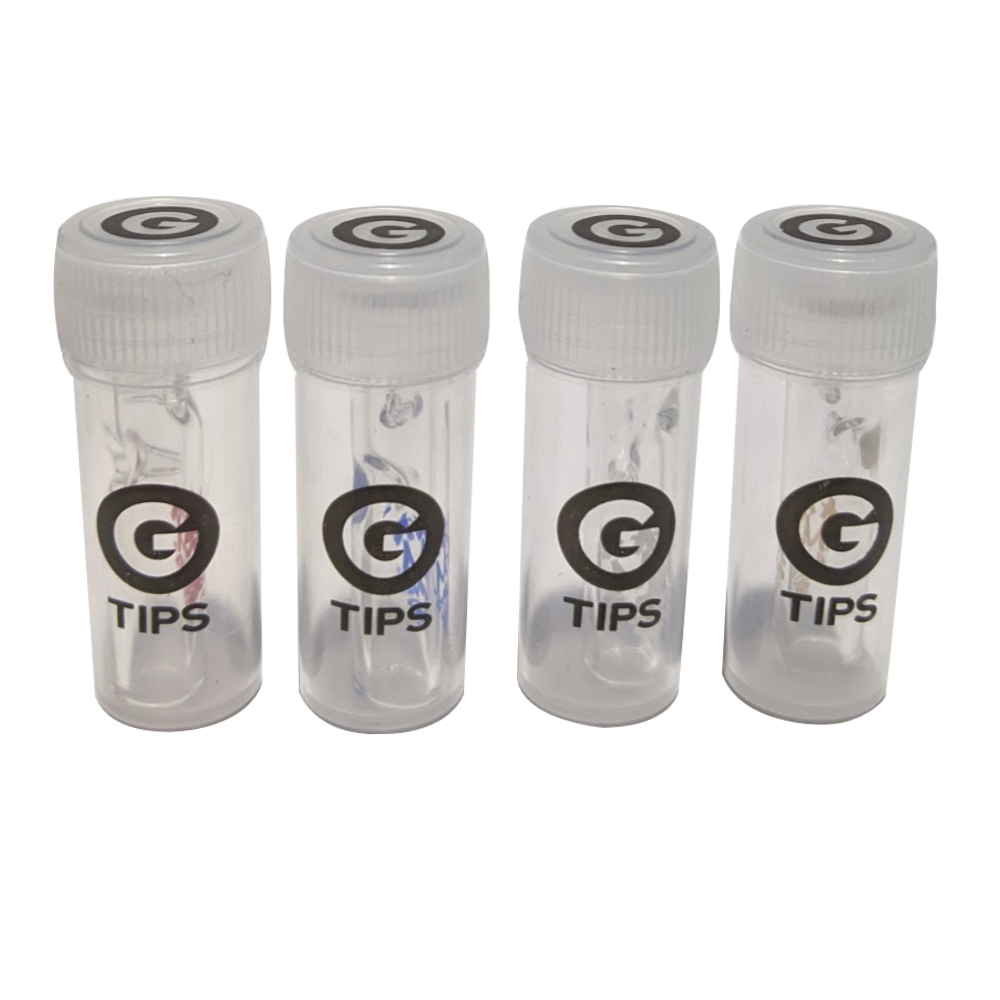 G Tips SMO Colourway embouts verre tête ronde 34 mm