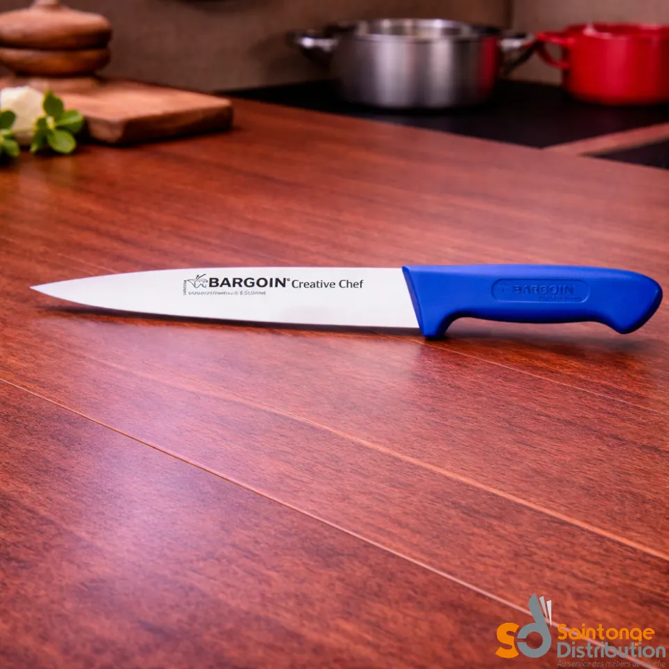 Fischer Bargoin filet de sole 17 cm couteau bleu lame souple