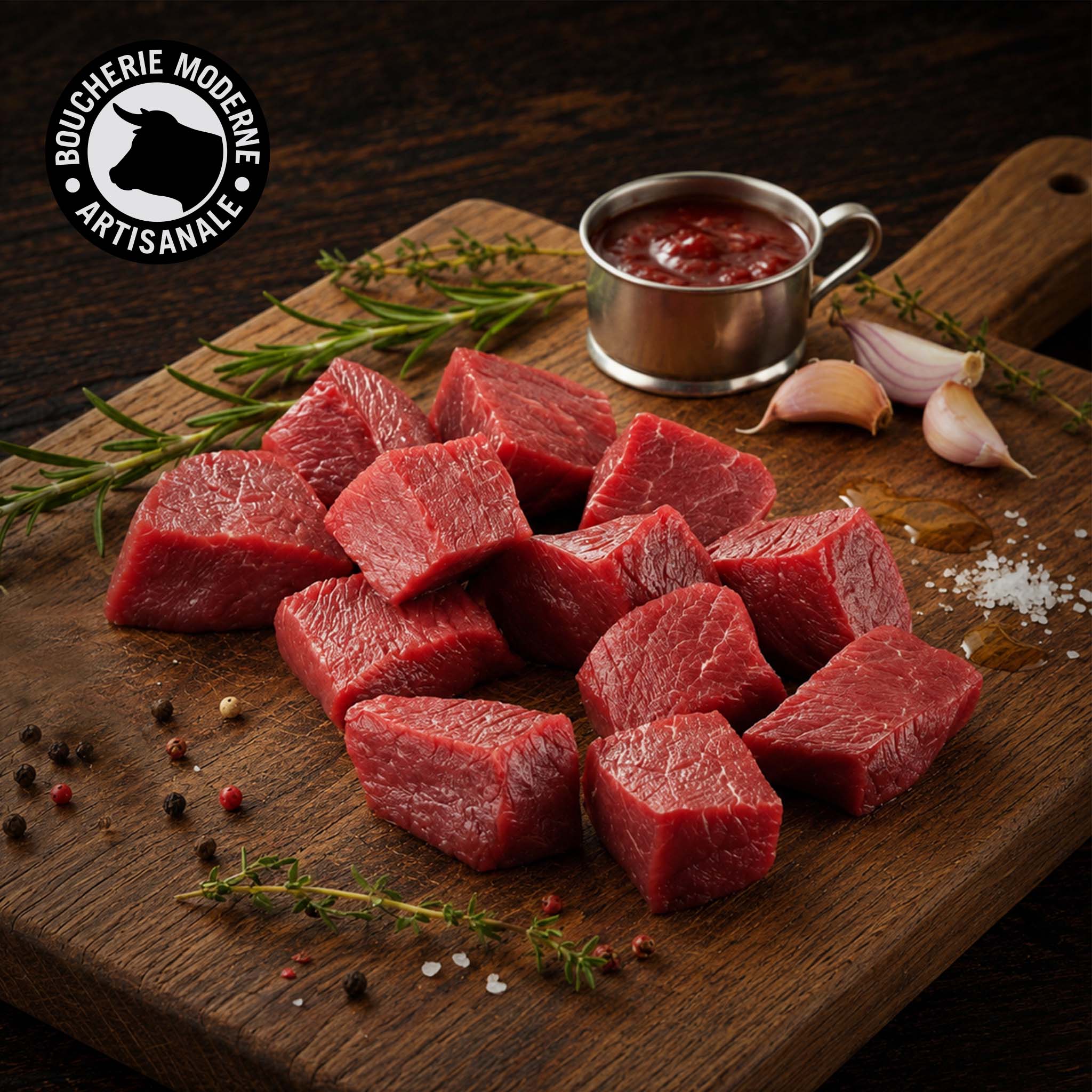 Boucherie Moderne BŒUF Fondue viande bœuf 200g français