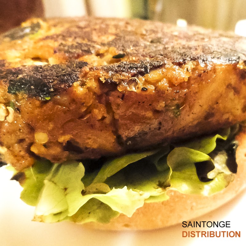 Saintonge Distribution Assaisonnements Hamburger Fromage 1kg boîte