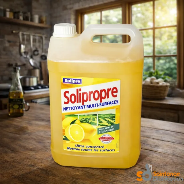 Solipropre Nettoyant multi-surfaces citron 5L