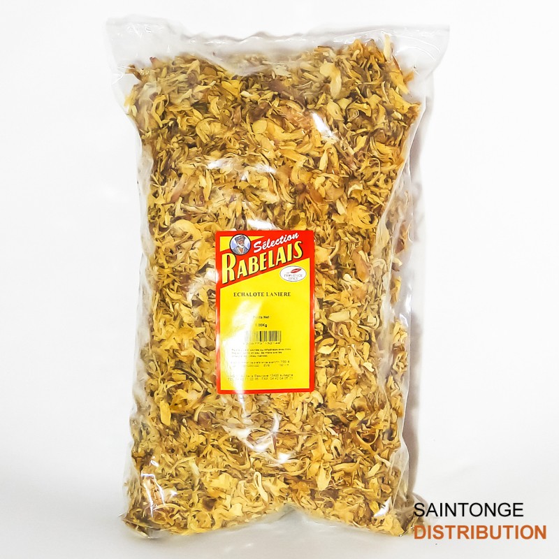 Saintonge Assaisonnements Échalote en Lanières 1 kg déshydratée