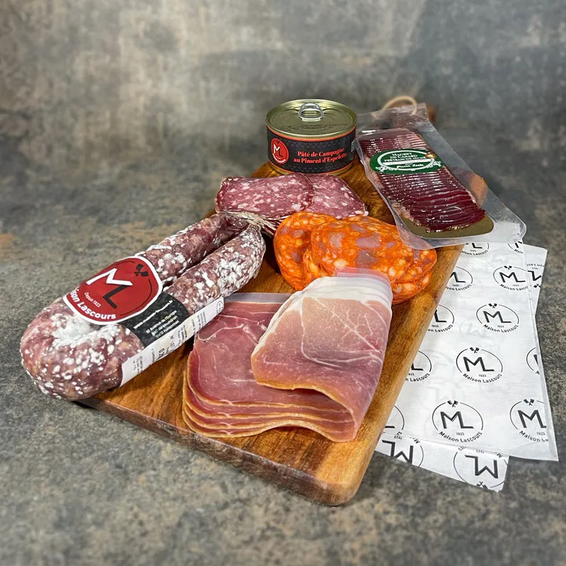 Maison Lascours Plateau Charcuteries Apéro assortiment français
