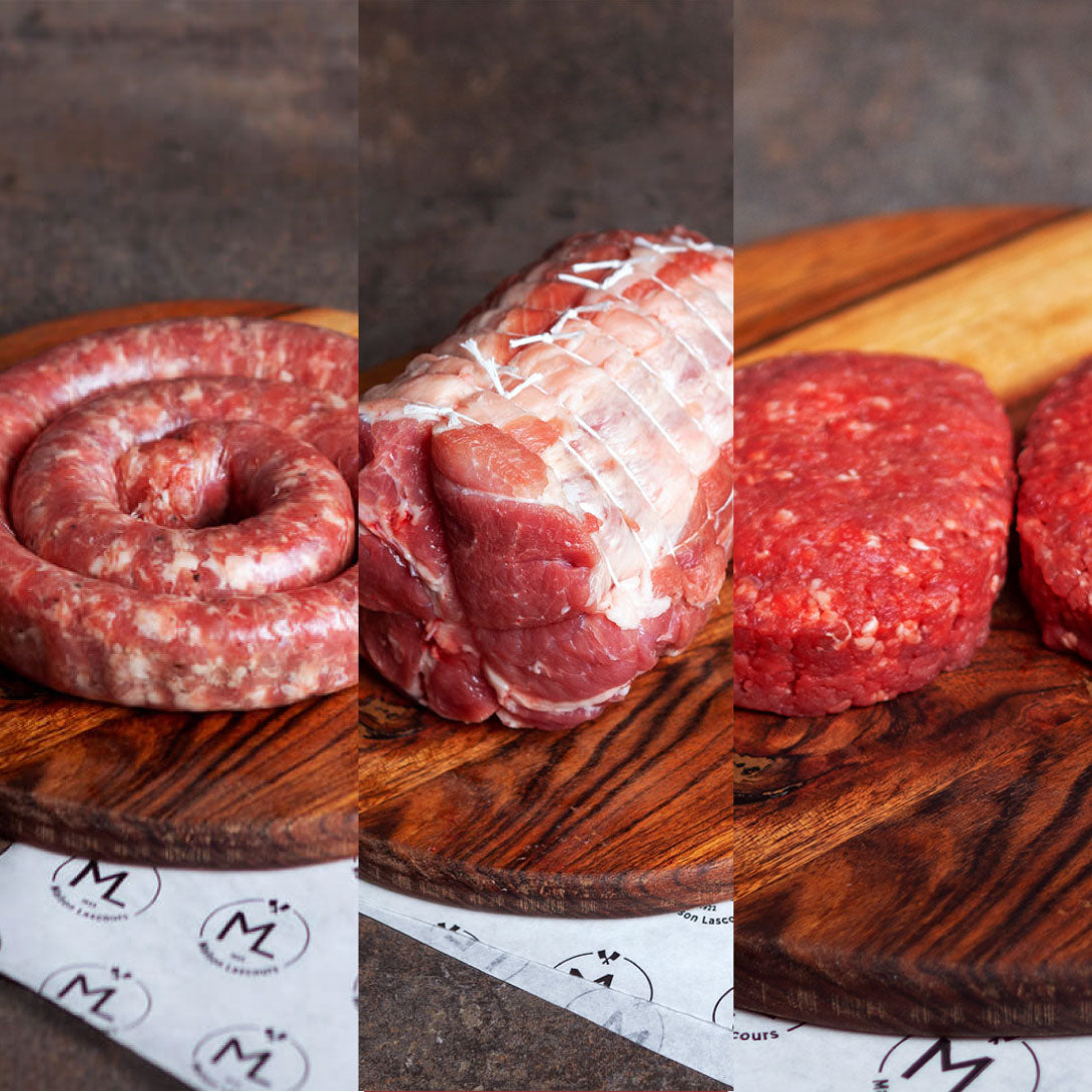 Maison Lascours Colis du Boucher Essentiel colis viande 3,3 kg