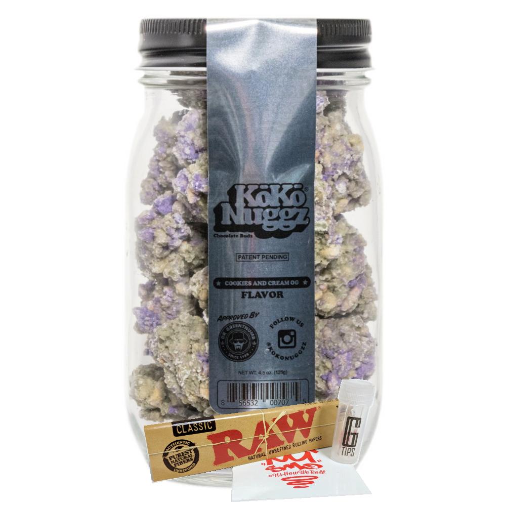 Koko Nuggz Cali Sweets chocolat riz soufflé + papers