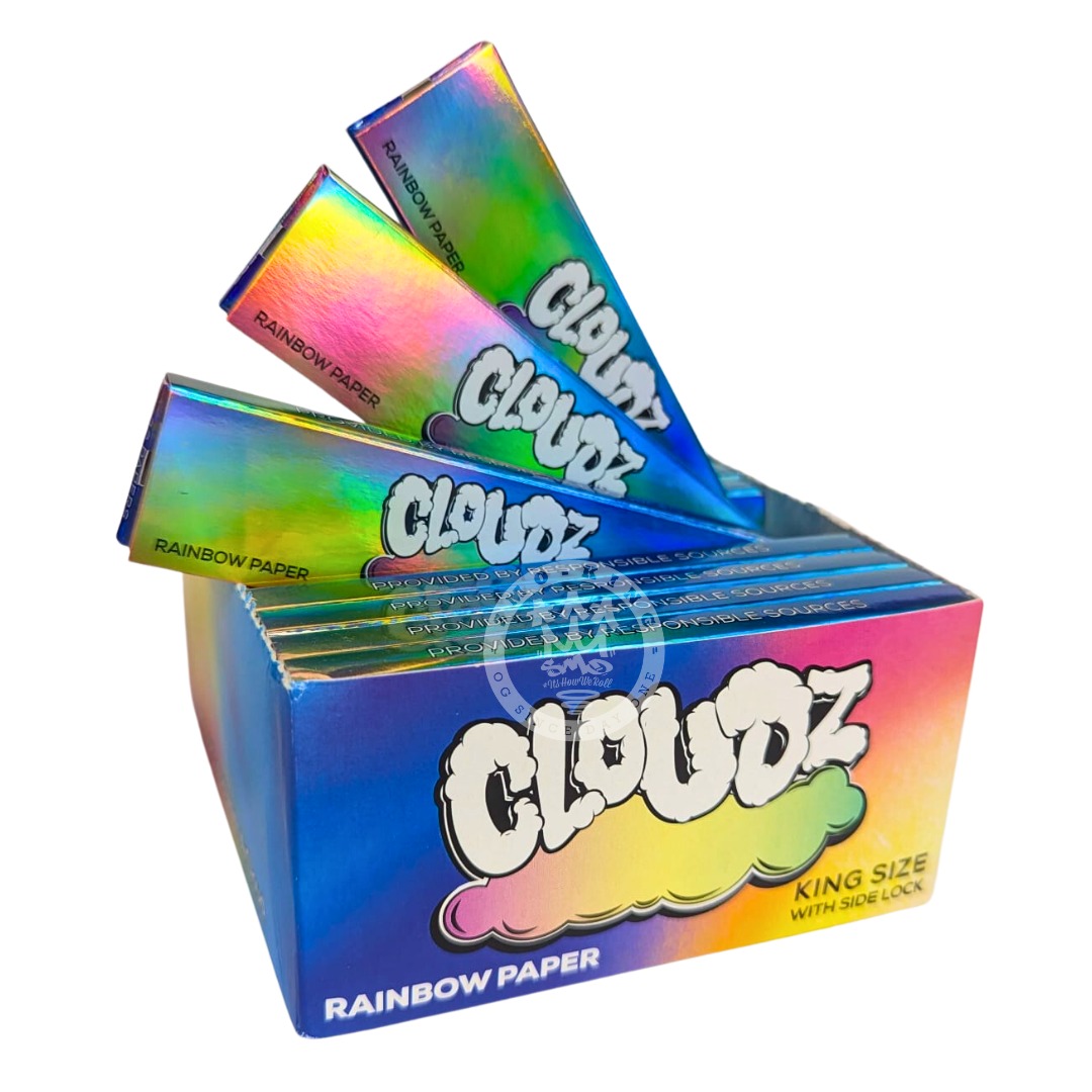 Cloudz Rainbow feuilles à rouler King Size Slim