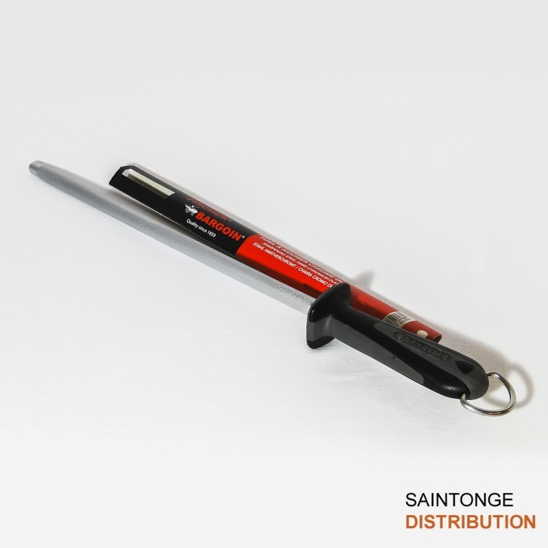 Saintonge Matériel Fusil rond 30 cm chrome affûtage