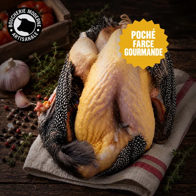 Boucherie Moderne VOLAILLE Pintade farce gourmande volaille 1 pièce